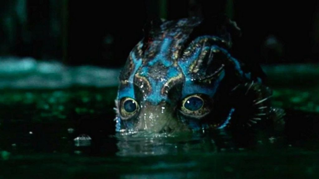 La Forma dell'Acqua, Guillermo del Toro - la Creatura acquatica