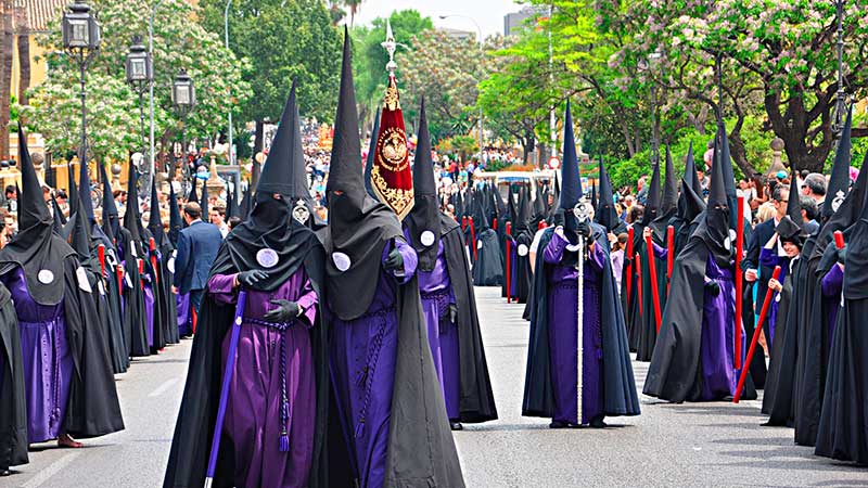 Pasqua in SPAGNA - Processioni religiose