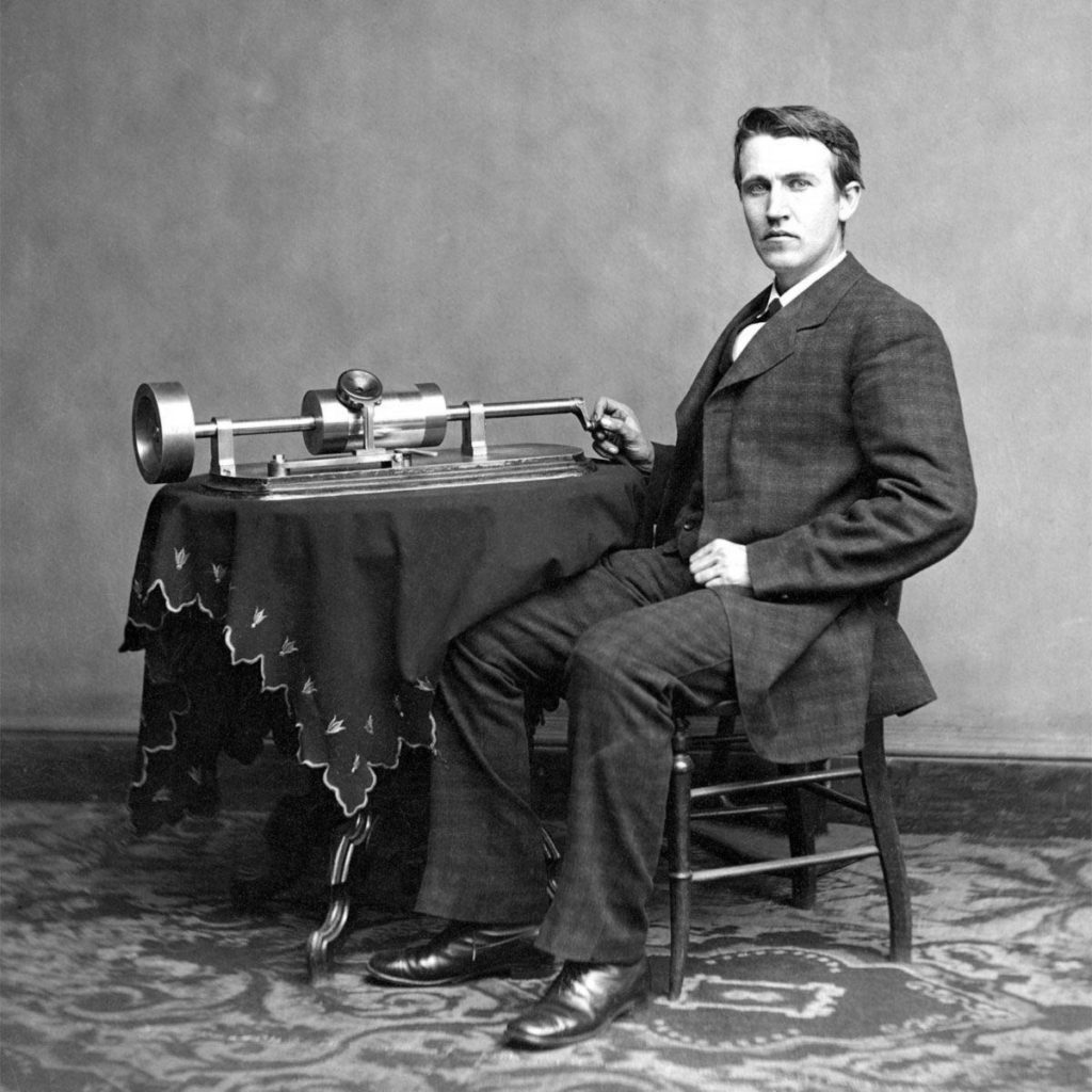 Fonografo, Edison