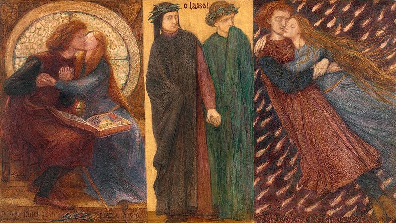 Paolo e Francesca (Tate Gallery), dipinto del 1855 realizzato da Dante Gabriel Rossettti