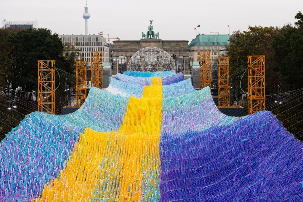 Berlino, 30ennale dalla caduta del muro (Visions in Motion - installazione)