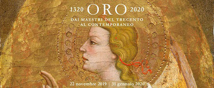 "Oro, 1320-2020. Dai Maestri del Trecento al Contemporaneo". A MILANO a Palazzo Cicogna dal 22 novembre 2019 al 31 gennaio 2020 (LOCANIDNA)