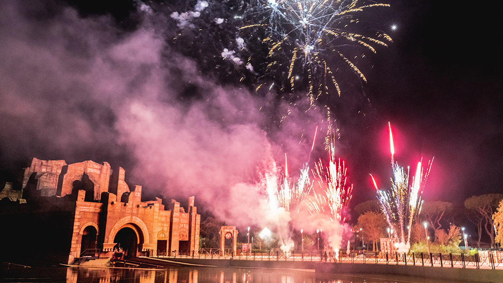 Roma, capodanno 2020 a cinecittà