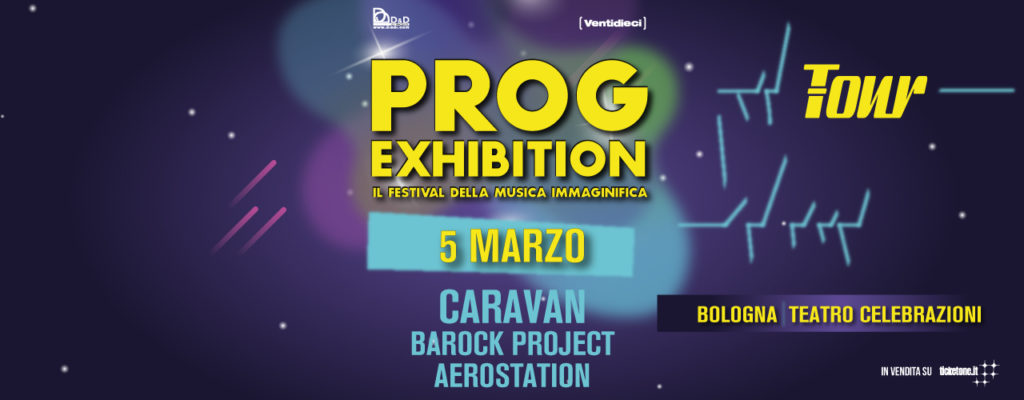 PROG EXHIBITION TOUR! IL FESTIVAL DELLA MUSICA IMMAGINIFICA (locandina)