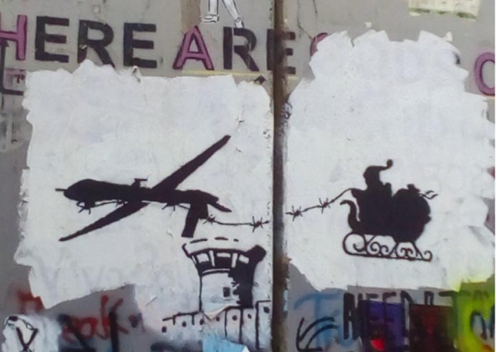 Banksy, muro di Gaza - murales