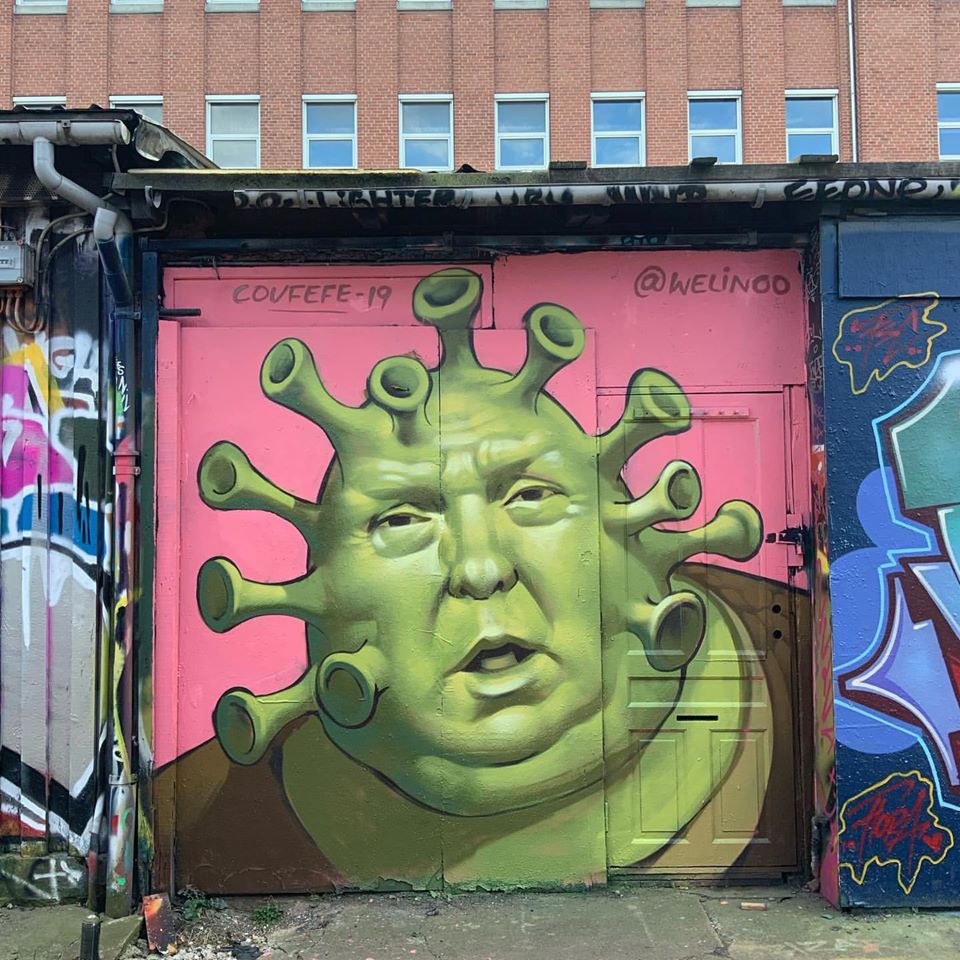 Xi Jinping - Street Art by Welin (Copenaghen)
