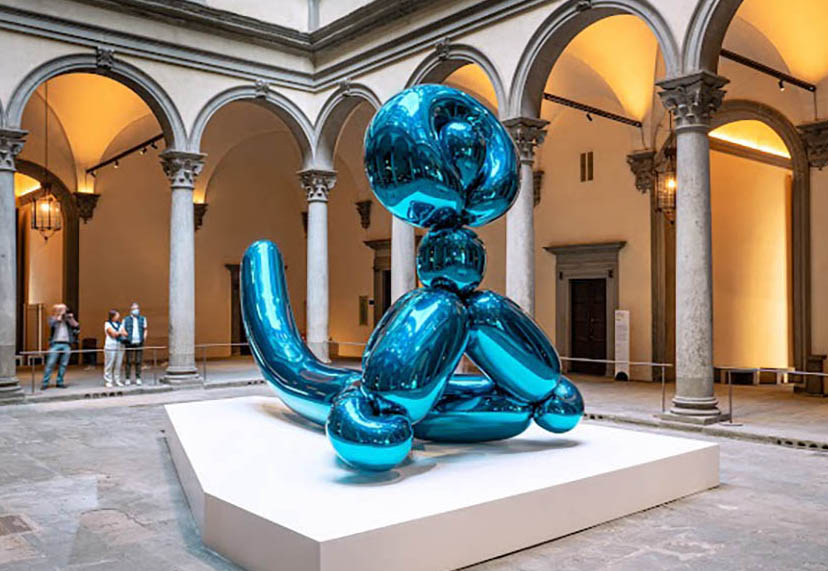 Jeff Koons - Palazzo Storzzi, FIRENZE