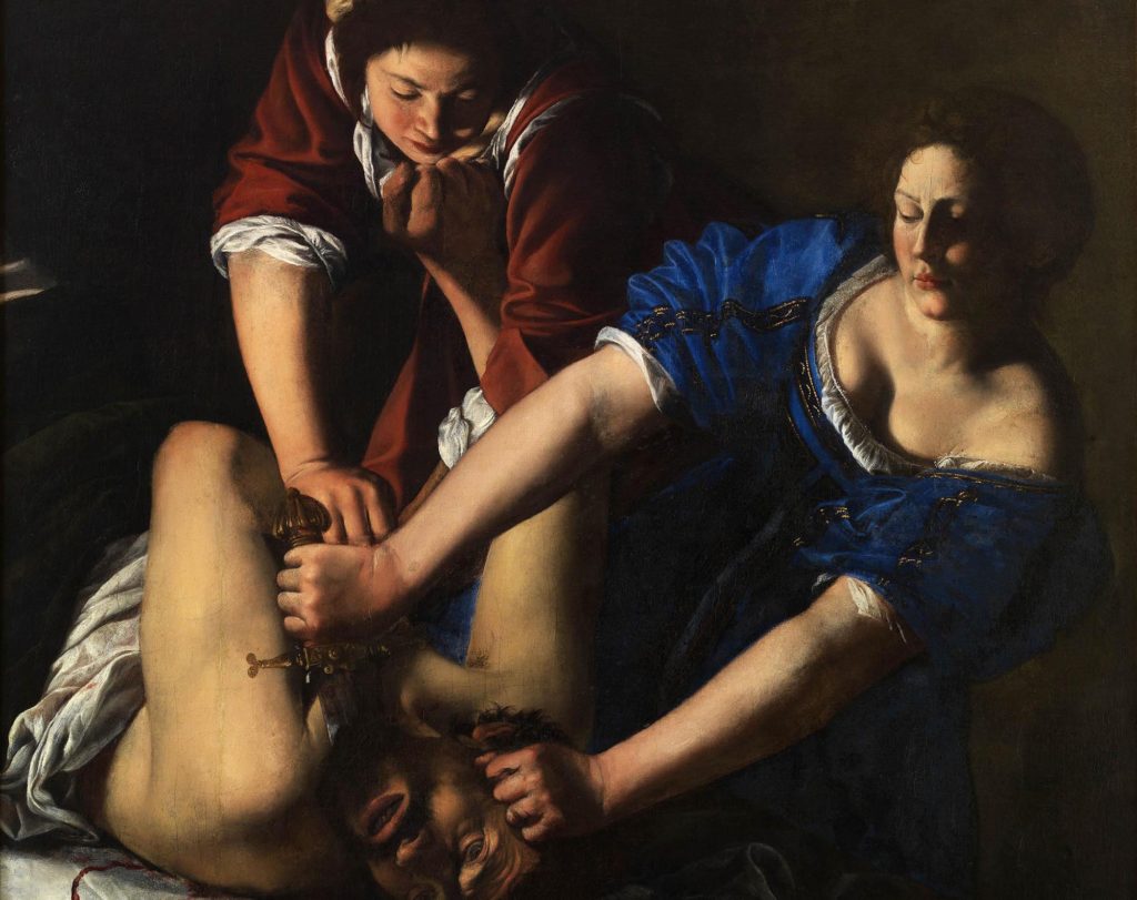 Artemisia Gentileschi, Giuditta e Oloferne, Napoli, Museo Nazionale di Capodimonte