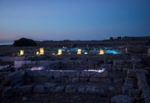 Drawing Egnazia, Lo spettacolo dell'archeologia, rovine notturne