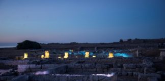 Drawing Egnazia, Lo spettacolo dell'archeologia, rovine notturne