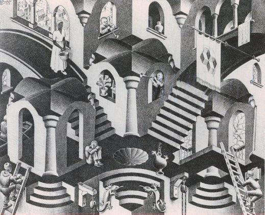 Escher, geometrie impossibili
