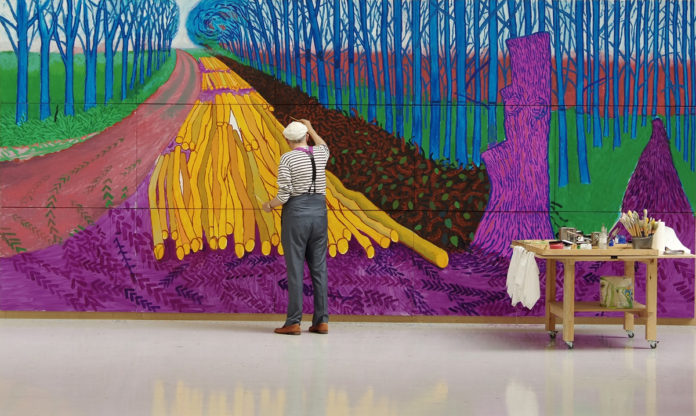 DAVID HOCKNEY PAINTING 