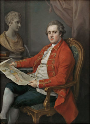 P. Batoni, George Legge, Viscount Lewisham, 1778, Madrid, Museo del Prado, inv. P 48 © Museo Nacional del Prado