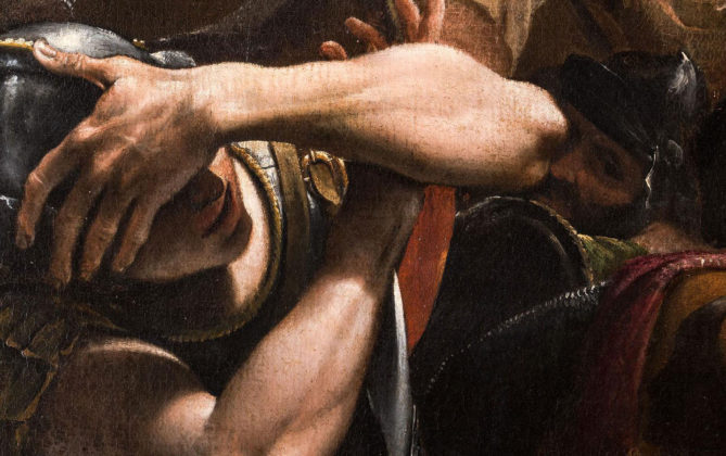 L'eterno e il tempo tra Michelangelo e Cavavaggio - Ludovico Carracci, Conversione di Saulo (dettaglio)