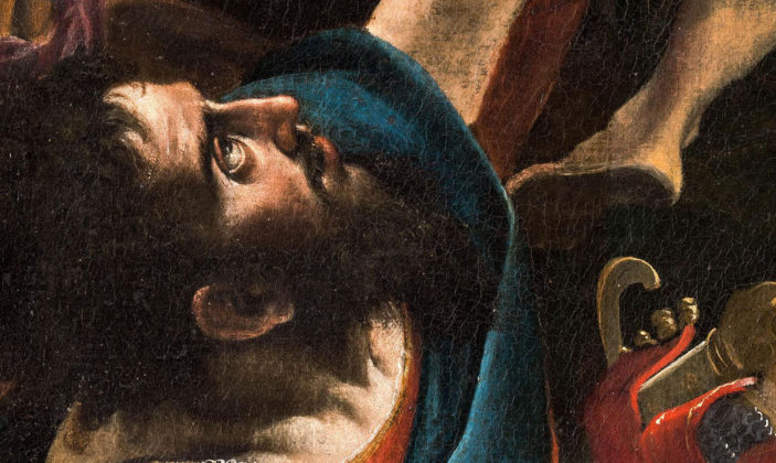 L'eterno e il tempo tra Michelangelo e Cavavaggio - Ludovico Carracci, Conversione di Saulo (dettaglio)