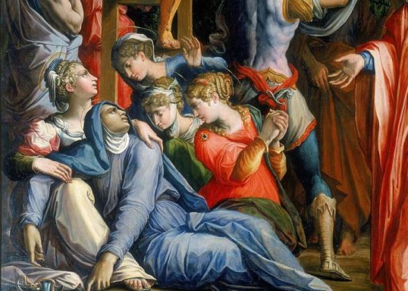 L'eterno e il tempo tra Michelangelo e Cavavaggio - Vasari, deposizione dalla croce