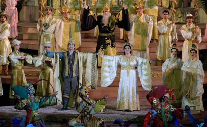 Puccini: la Turandot, Arena di Verona, 96 opera festival 2018 (allestimento di Franco Zeffirelli)