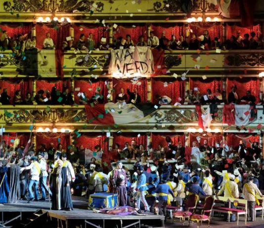 Nabucco, Arena di Verona, 2018 (Allestimento di Arnaud Bernard) - Foto Copyright: EnneVi