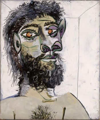 Picasso Pablo (1881-1973). Paris, musée Picasso. Tête d'homme barbu
