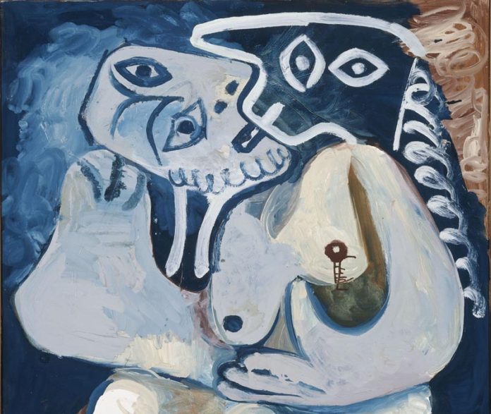 Picasso Pablo (1881-1973). Paris, musée Picasso, L'étreinte