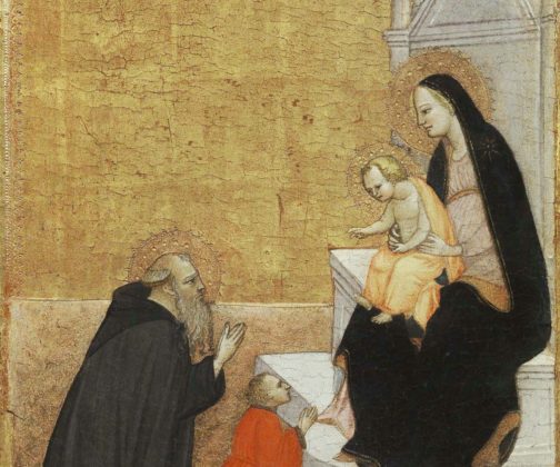 Tabula Picta. Dipinti tra Tardogotico e Rinascimento, Palazzo Cicogna - MILANO (Ventura di Moro, Madonna con bambino, Sant'Antonio e due donatori)