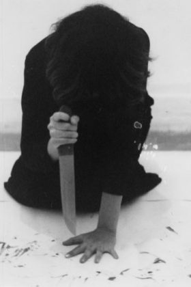 Marina Abramović, Rhythm 10, 1973/2017, Courtesy of Marina Abramović Archives