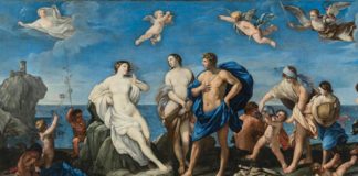 LE SINGOLARI VICENDE DI BACCO E ARIANNA, Guido Reni, Pinacoteca Comunale di Bologna (dettaglio)