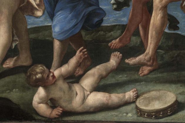 LE SINGOLARI VICENDE DI BACCO E ARIANNA, Guido Reni, Pinacoteca Comunale di Bologna (dettaglio)