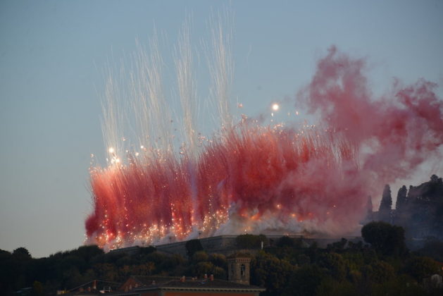 Cai Guo-Qiang, Flora Comedia - Uffizi, FIRENZE