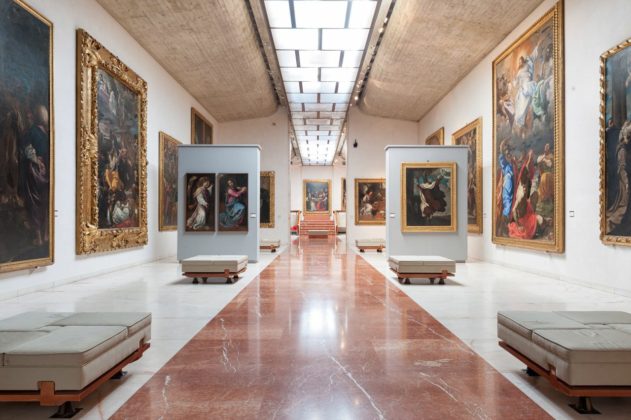 Pinacoteca Comunale di Bologna, sala del cinquecento