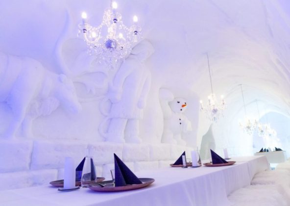 Rovaniemi. capitale delle Lapponia - Finlandia (ice restaurant)