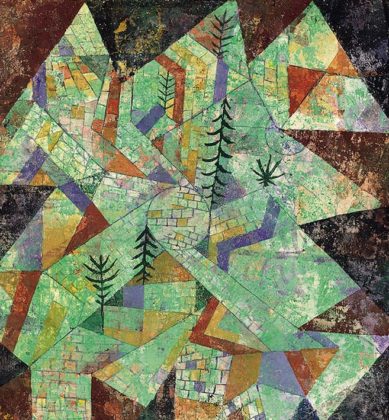 Paul Klee, Costruzione di una foresta