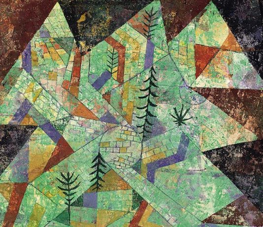 Paul Klee, Costruzione di una foresta