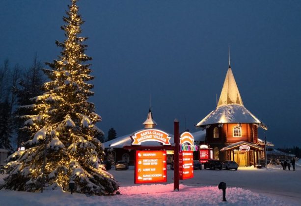 Rovaniemi. capitale delle Lapponia - Finlandia (Santa Village)