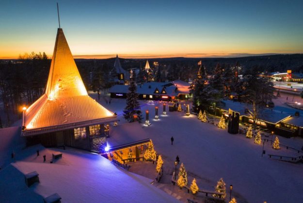 Rovaniemi. capitale delle Lapponia - Finlandia (Santa Village)