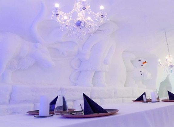 Rovaniemi. capitale delle Lapponia - Finlandia (ice restaurant)