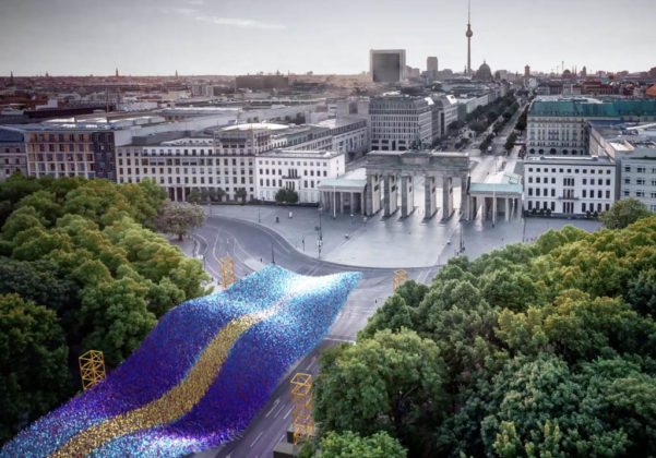 Berlino, 30ennale dalla caduta del muro (Visions in Motion - installazione)