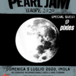 Pearl Jam Europe 2020 Tour - info e biglietti (LOCANDINA)
