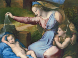 Raffaello, Madonna del Diadema Blu