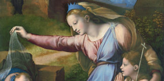 Raffaello, Madonna del Diadema Blu