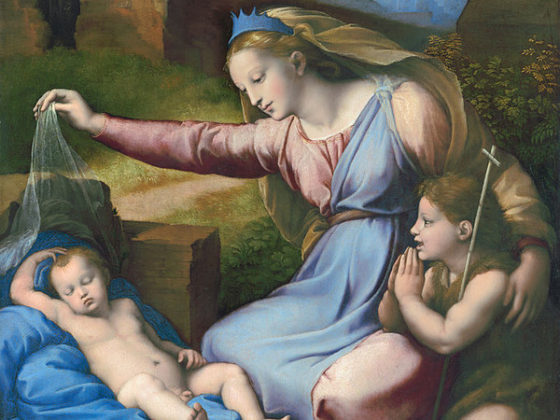 Raffaello, Madonna del Diadema Blu