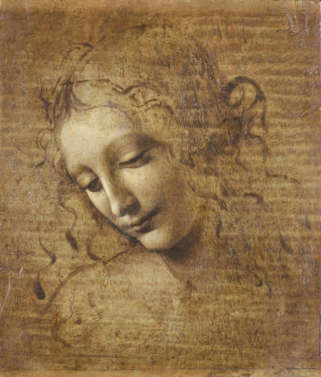 La Scapiliata, Leonardo (Complesso della Pilotta - PARMA. Nuova collocazione ala ovest)