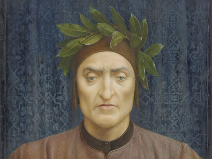 Henry Holiday. Portrait of Dante