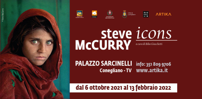 Steve McCurry. Icons. Locandina