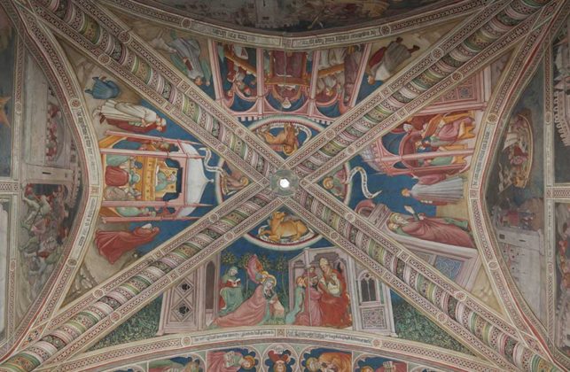 Chiesa di Sant'Agostino - GIudizio Universale, affresco