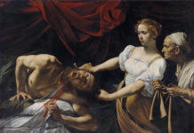 Caravaggio. Giuditta decapita Oloferne