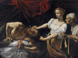 Caravaggio. Giuditta decapita Oloferne