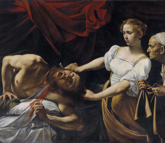Caravaggio. Giuditta decapita Oloferne
