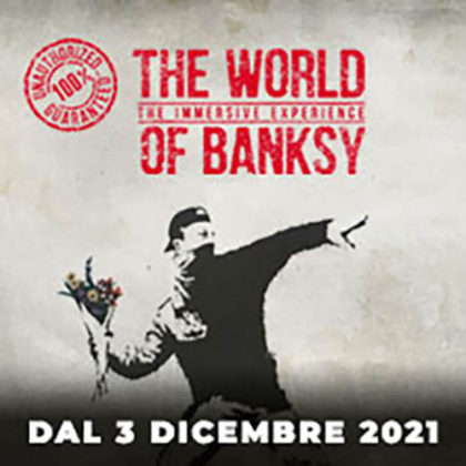 Banksy MILANO ffss BIGLIETTI