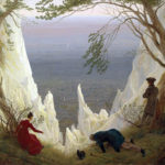 Dai Romantici a Segantini. Storie di lune e poi di sguardi e montagne Caspar David Friedrich - Le bianche scogliere di Dover